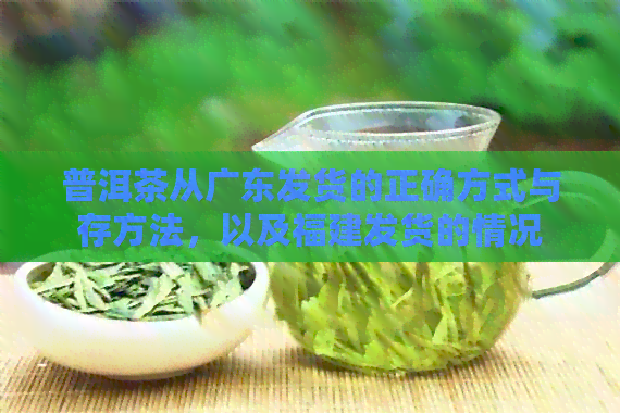 普洱茶从广东发货的正确方式与存方法，以及福建发货的情况