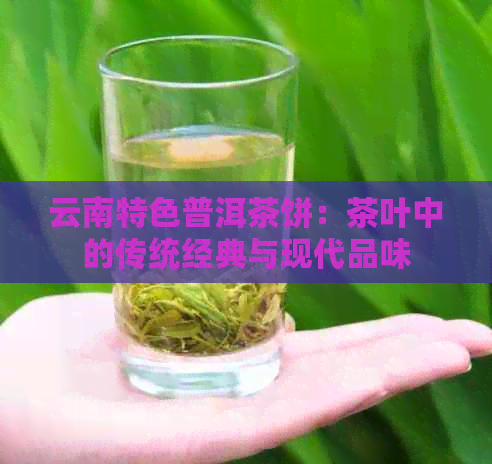 云南特色普洱茶饼：茶叶中的传统经典与现代品味