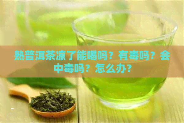 熟普洱茶凉了能喝吗？有吗？会中吗？怎么办？