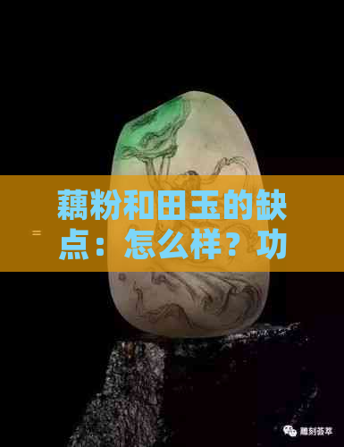 藕粉和田玉的缺点：怎么样？功效与作用？适合多大年龄？容易变色吗？