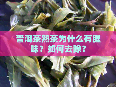 普洱茶熟茶为什么有腥味？如何去除？