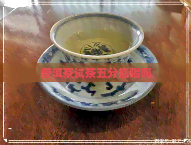 普洱茶试茶五分能喝吗