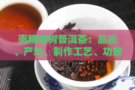 南糯老树普洱茶：品质、产地、制作工艺、功效与泡法的全面解析