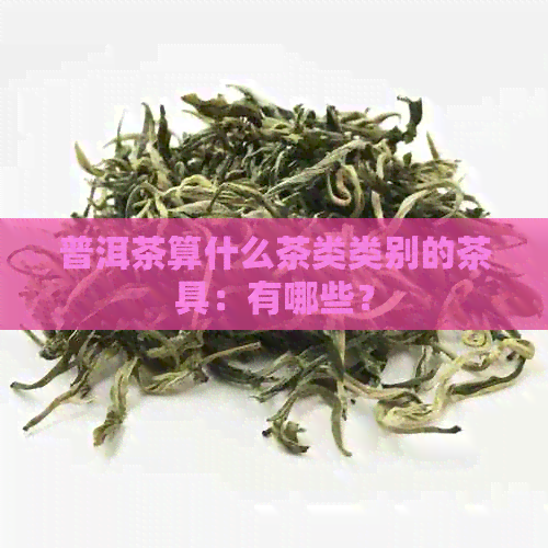 普洱茶算什么茶类类别的茶具：有哪些？