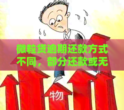 微粒贷逾期还款方式不同，部分还款或无法再借，如何应对？