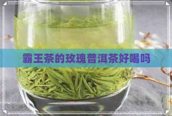 霸王茶的玫瑰普洱茶好喝吗