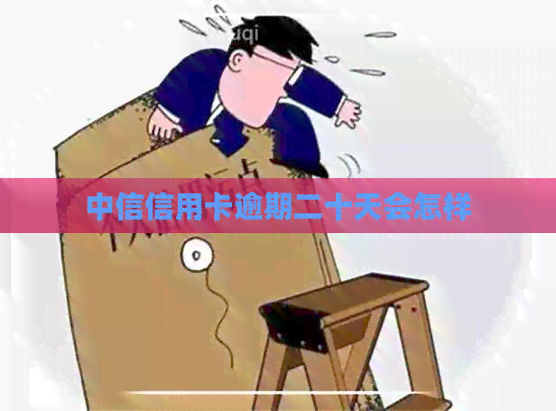 中信信用卡逾期二十天会怎样