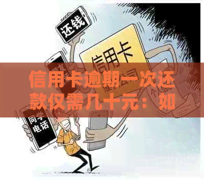 信用卡逾期一次还款仅需几十元：如何有效处理与补救资讯