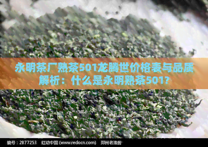 永明茶厂熟茶501龙腾世价格表与品质解析：什么是永明熟茶501?