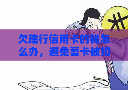 欠建行信用卡的钱怎么办，避免蓄卡被扣款？