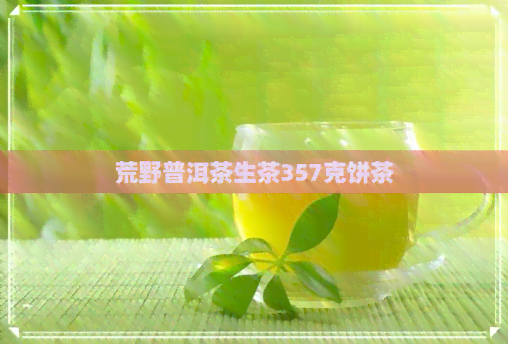 荒野普洱茶生茶357克饼茶