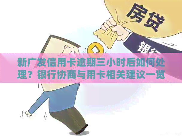 新广发信用卡逾期三小时后如何处理？银行协商与用卡相关建议一览