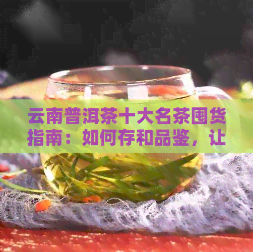 云南普洱茶十大名茶囤货指南：如何存和品鉴，让你的茶叶更有价值