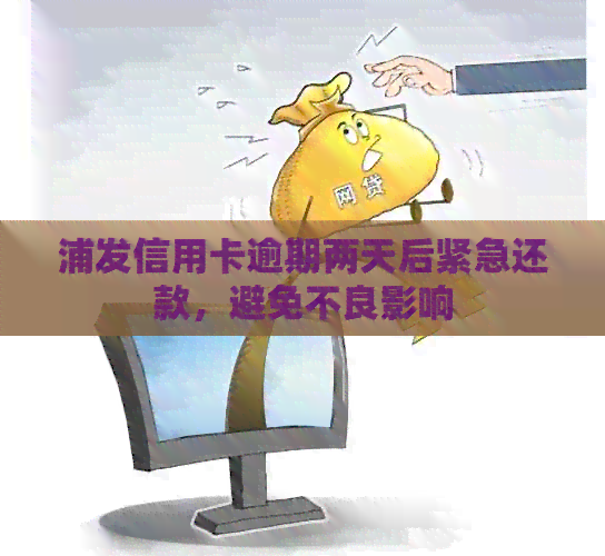 浦发信用卡逾期两天后紧急还款，避免不良影响