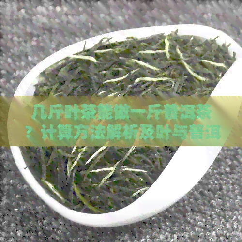 几斤叶茶能做一斤普洱茶？计算方法解析及叶与普洱茶的比例关系