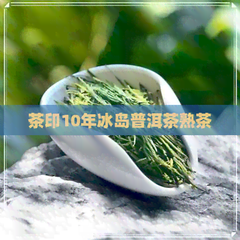 茶印10年冰岛普洱茶熟茶