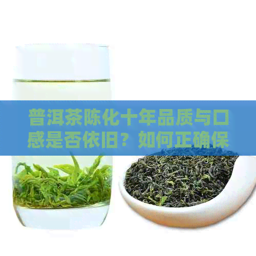 普洱茶陈化十年品质与口感是否依旧？如何正确保存普洱茶使其陈化效果更佳？