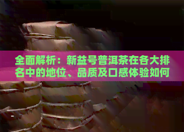 全面解析：新益号普洱茶在各大排名中的地位、品质及口感体验如何？