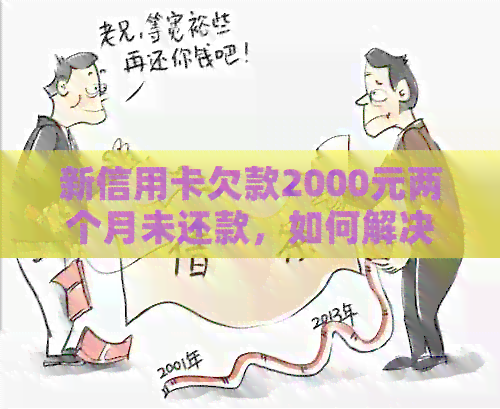 新信用卡欠款2000元两个月未还款，如何解决信用问题？