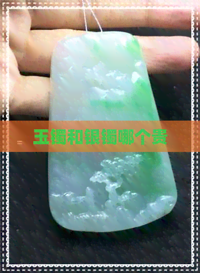 玉镯和银镯哪个贵