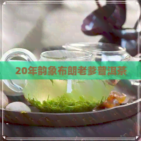 20年韵象布朗老爹普洱茶