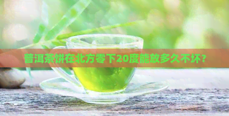 普洱茶饼在北方零下20度能放多久不坏？