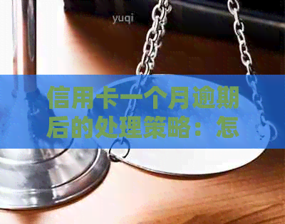 信用卡一个月逾期后的处理策略：怎么办？