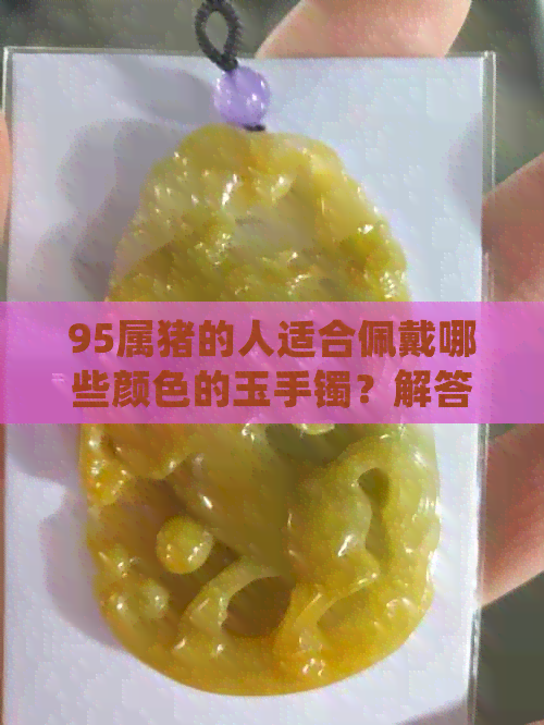 95属猪的人适合佩戴哪些颜色的玉手镯？解答您的疑惑并提供更佳选择