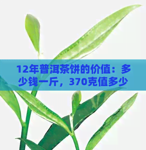 12年普洱茶饼的价值：多少钱一斤，370克值多少钱？