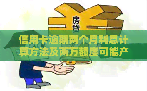 信用卡逾期两个月利息计算方法及两万额度可能产生的逾期费用详解