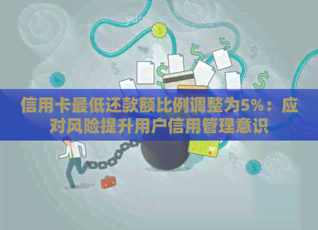 信用卡更低还款额比例调整为5%：应对风险提升用户信用管理意识