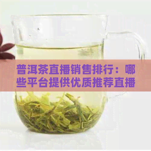 普洱茶直播销售排行：哪些平台提供优质推荐直播间？