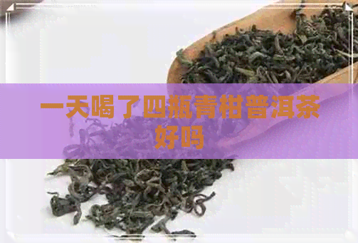 一天喝了四瓶青柑普洱茶好吗