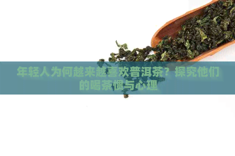 年轻人为何越来越喜欢普洱茶？探究他们的喝茶惯与心理