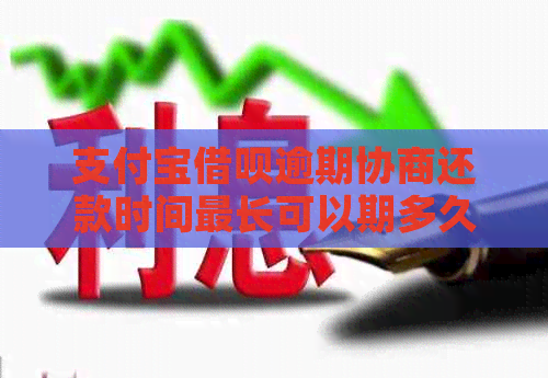 支付宝借呗逾期协商还款时间最长可以期多久？