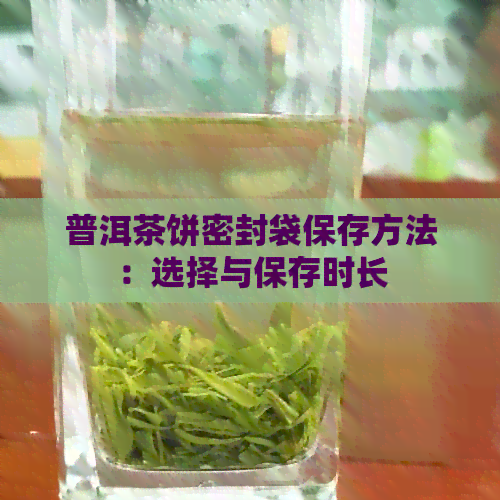 普洱茶饼密封袋保存方法：选择与保存时长