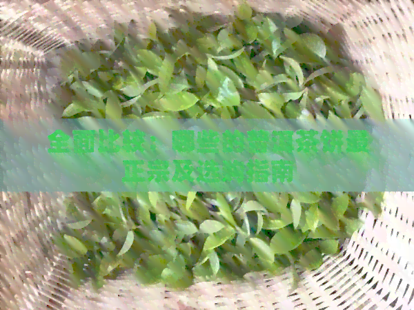 全面比较：哪些的普洱茶饼最正宗及选购指南