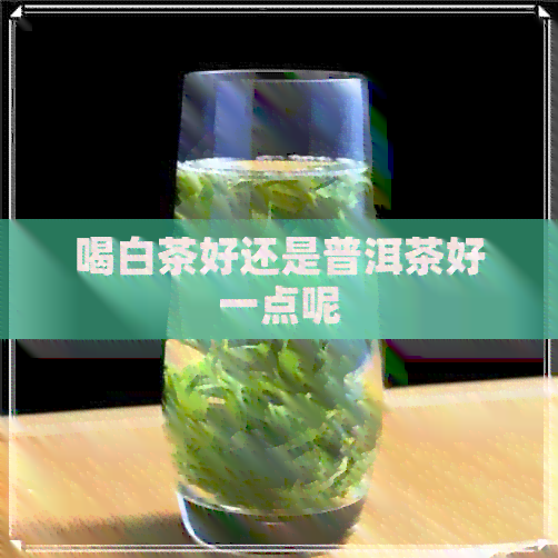 喝白茶好还是普洱茶好一点呢