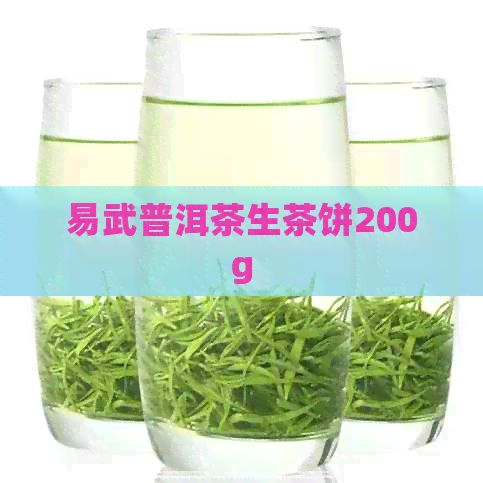 易武普洱茶生茶饼200g