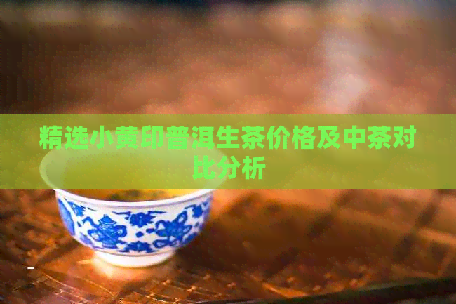 精选小黄印普洱生茶价格及中茶对比分析