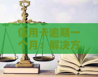 信用卡逾期一个月：解决方法、影响与补救措全方位解析