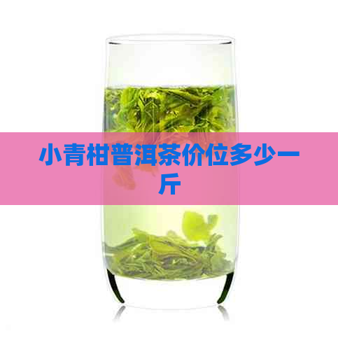 小青柑普洱茶价位多少一斤