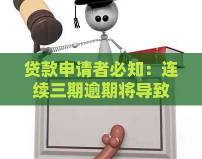 贷款申请者必知：连续三期逾期将导致贷款被拒，如何避免？