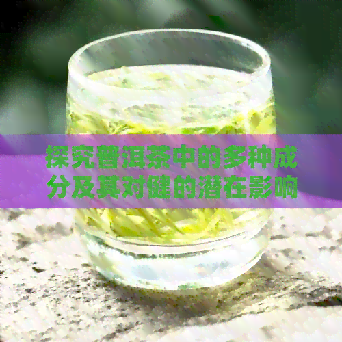 探究普洱茶中的多种成分及其对健的潜在影响——以消炎功效为例