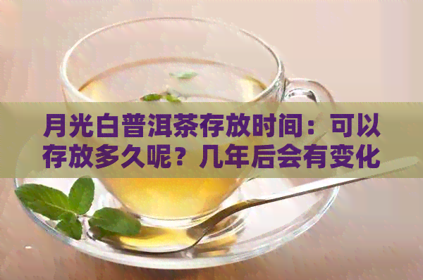 月光白普洱茶存放时间：可以存放多久呢？几年后会有变化吗？