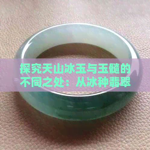 探究天山冰玉与玉髓的不同之处：从冰种翡翠到独特的宝石区别