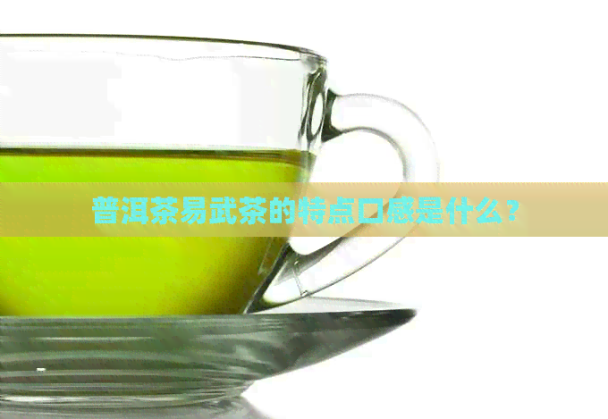 普洱茶易武茶的特点口感是什么？