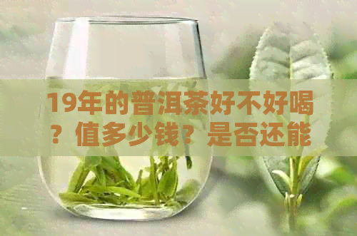 19年的普洱茶好不好喝？值多少钱？是否还能喝？