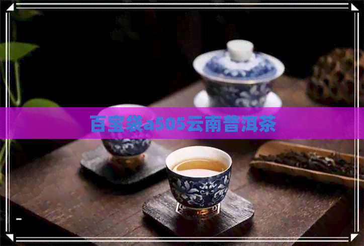 百宝袋a505云南普洱茶