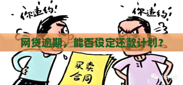 网贷逾期，能否设定还款计划？